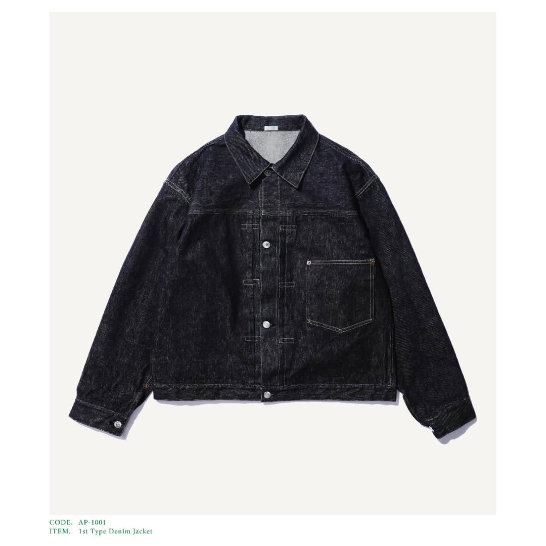 A.PRESSE 25SS 1st Type Denim Jacket